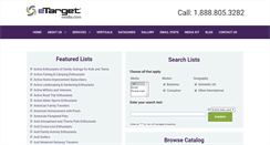 Desktop Screenshot of lists.etargetmedia.com